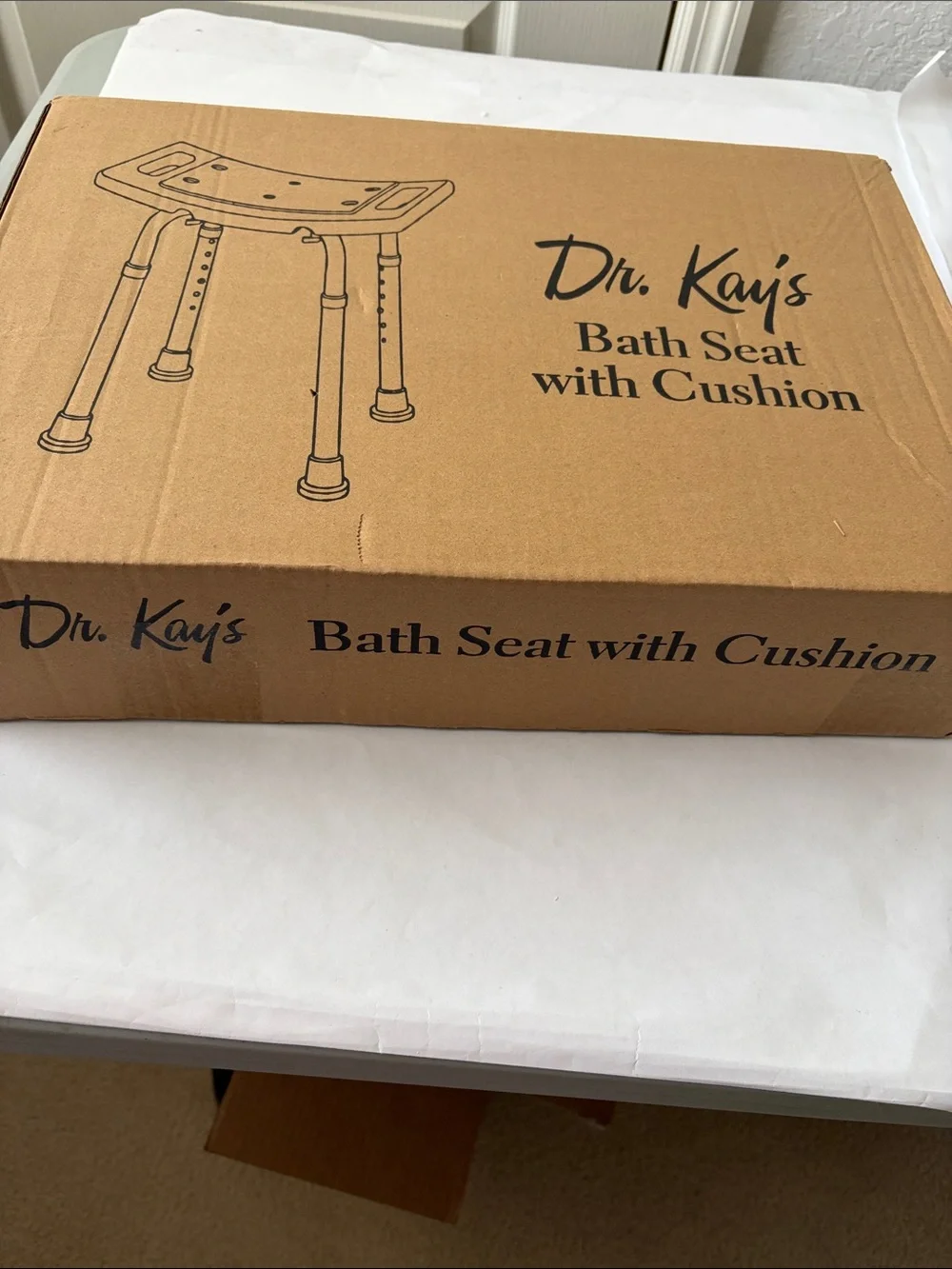 Dr. Kay’s Bath Seat with Cushion NIB